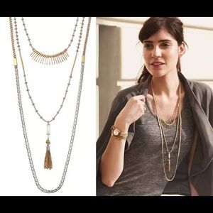 Road Layering Necklace